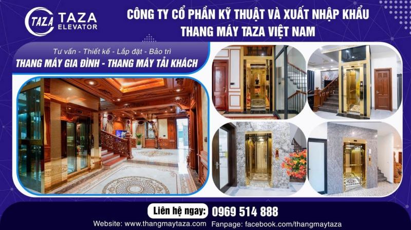 Thang Máy Taza Việt Nam - Công ty thang máy hàng đầu Việt Nam