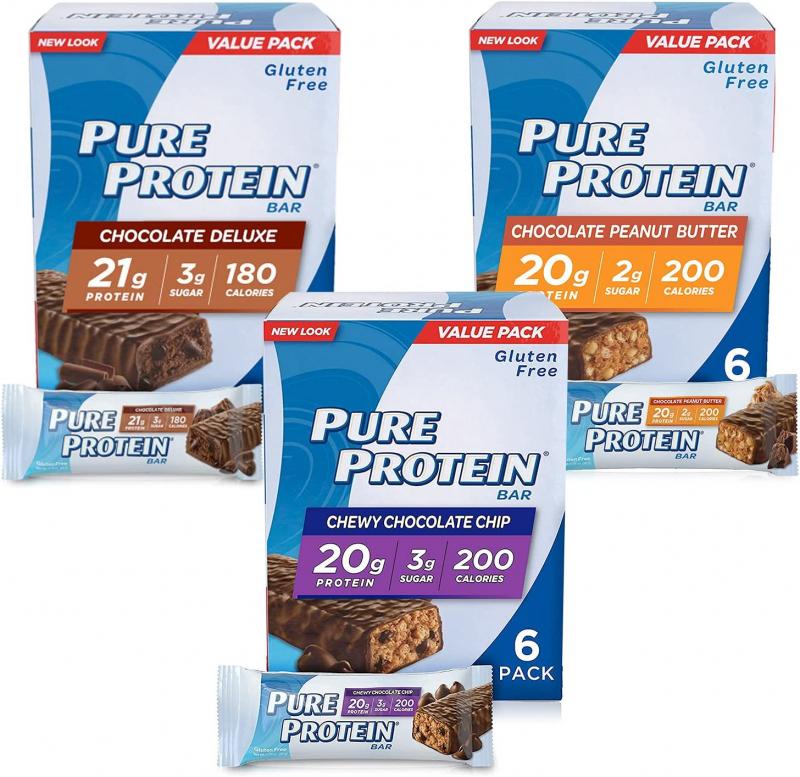 Thanh Protein Bar Cung Cấp Lượng protein Cao - Pure Protein -Thay Thế Bữa Ăn
