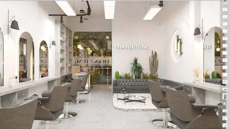 Thanh Tùng HairSpa với diện mạo mới vô cùng hoành tránh