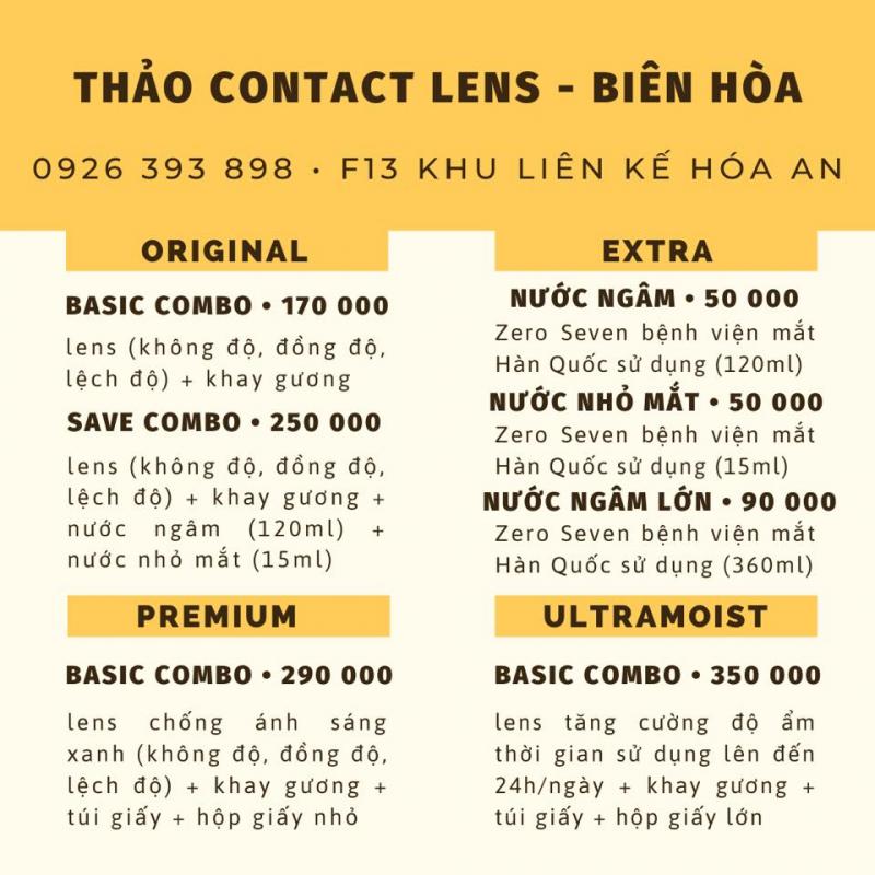 ﻿Thảo Contact Lens