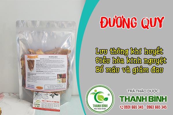 Đương quy dạng thái lát đạt chất lượng của Thanh Bình