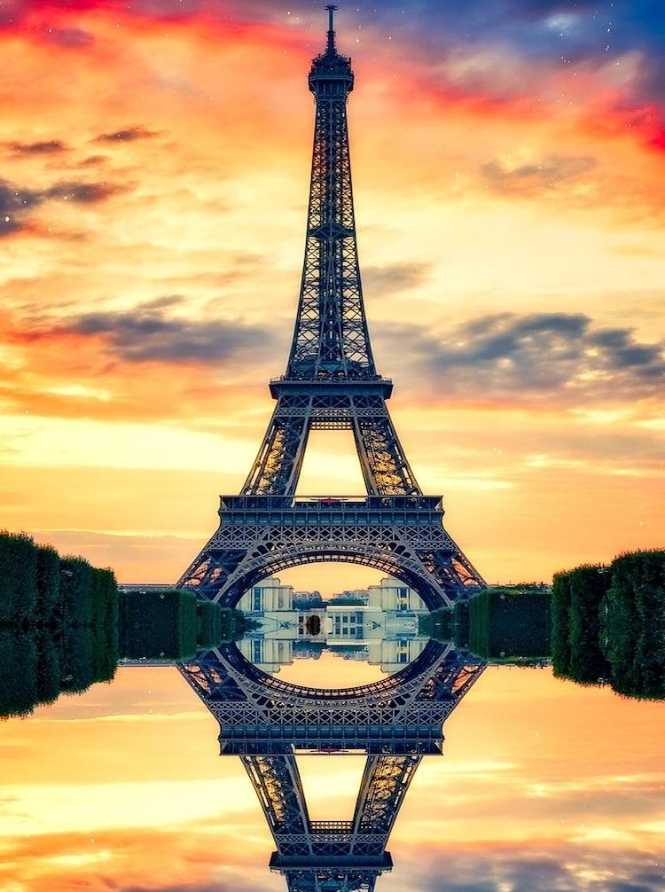 Tháp Eiffel có thang máy