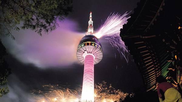 Tháp Namsan ở Seoul