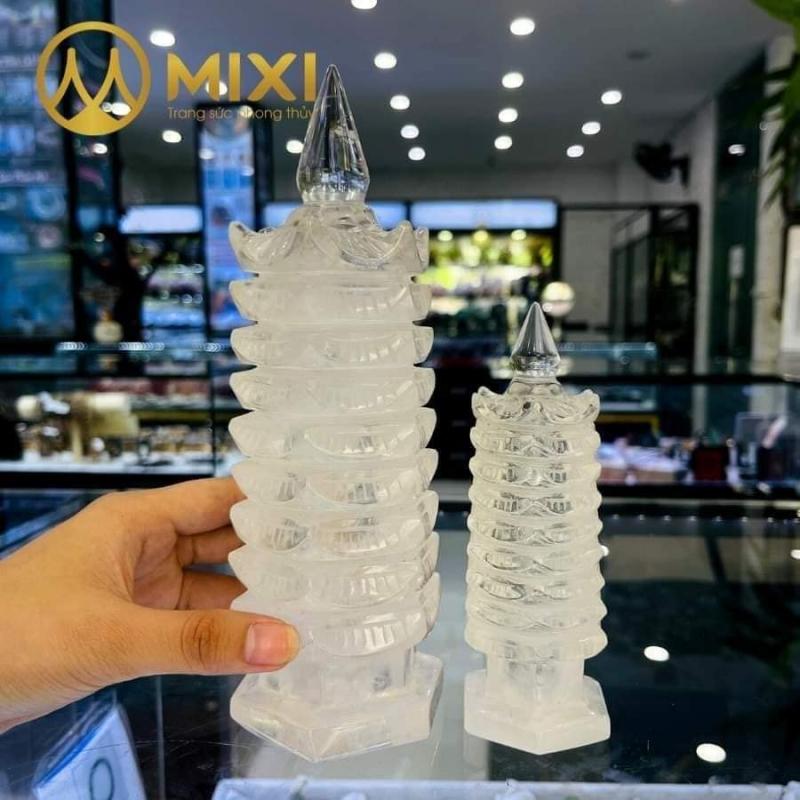 Tháp Văn Xương thạch anh trắng – Kích hoạt trí tuệ & công danh