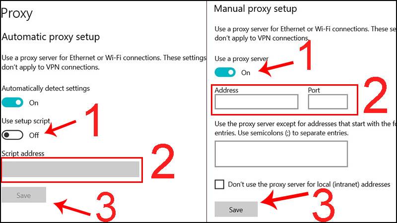 Thay đổi proxy cho các trình duyệt