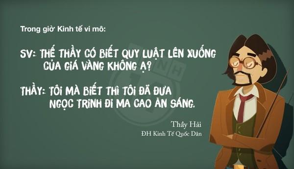 Những câu nói bá đạo của thầy cô