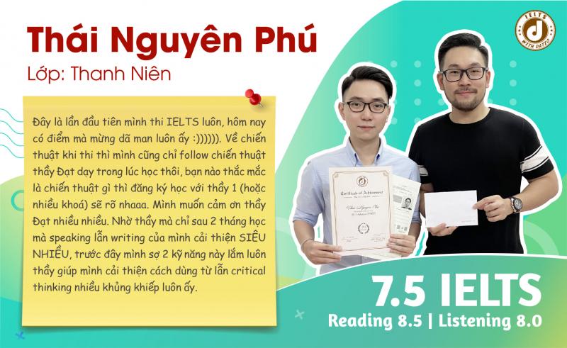 Thầy Hồ Kính Đạt - IELTS with Datio