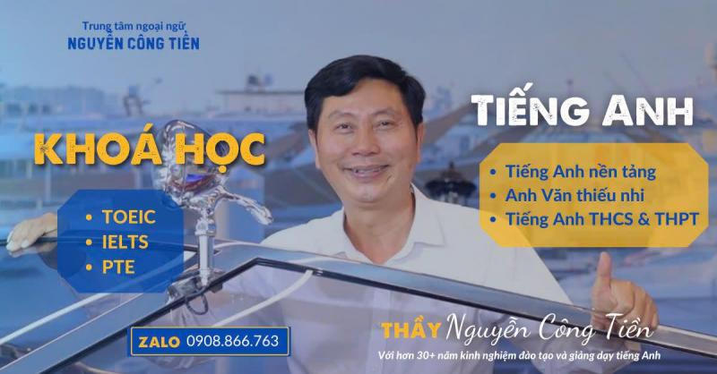 Lớp học Ielts của thầy Tiền.