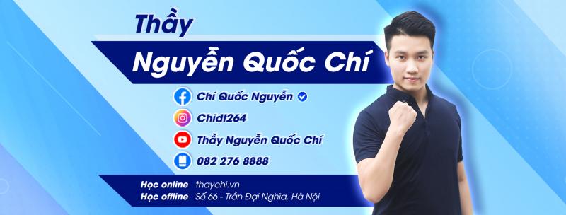 Thầy Nguyễn Quốc Chí