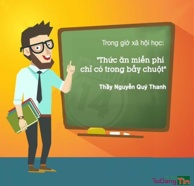 Những câu nói bất hủ của thầy cô