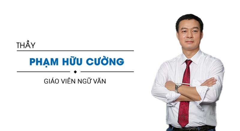 Thầy Phạm Hữu Cường (dạy Văn)