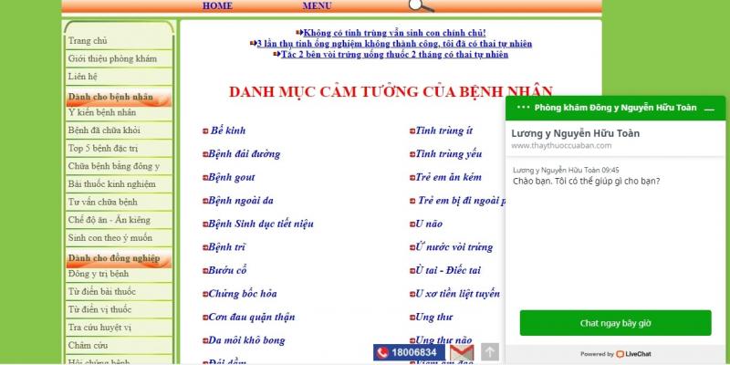 Website tiếp nhận mọi ý kiến thắc mắc của độc giả