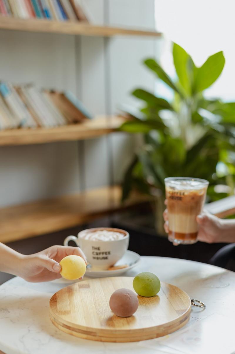 Bánh Mochi tại The Coffee House