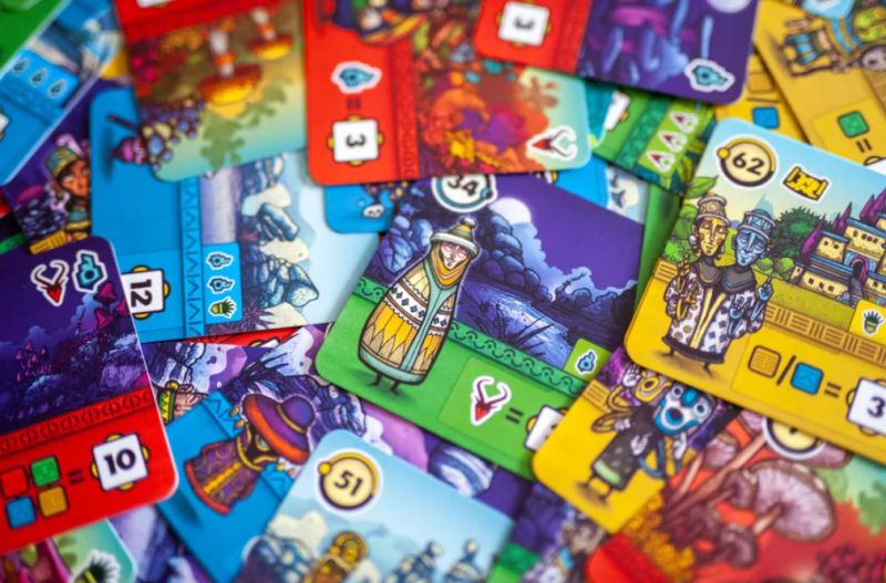 Một góc trưng bày của Thế Giới Board Game