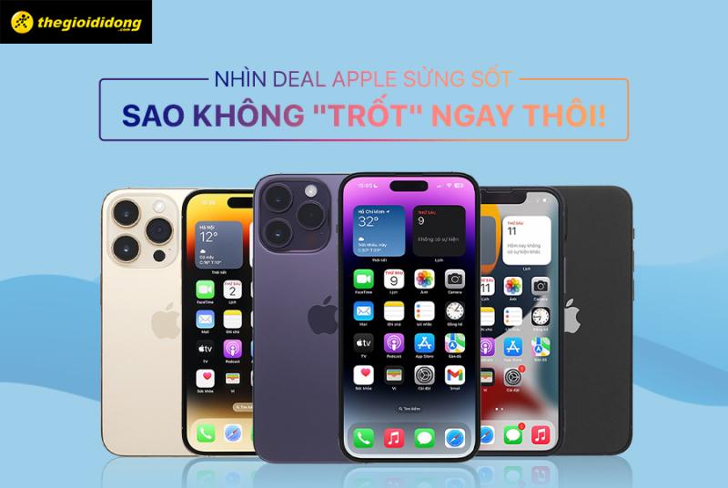 Thế Giới Di Động chuyên cung cấp các sản phẩm iPhone cũ/mới chính hãng với mức giá cạnh tranh trên thị trường