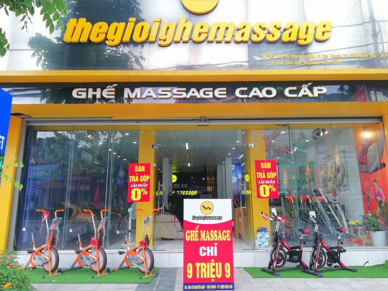 Thế giới ghế massage Điện Biên