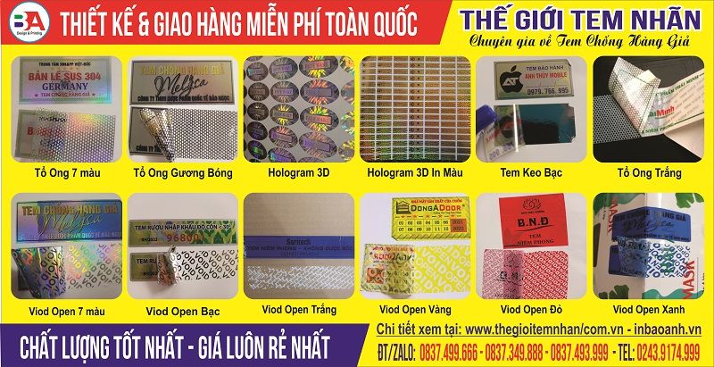 Thế Giới Tem Nhãn