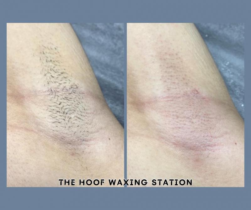 The HOOF waxing station