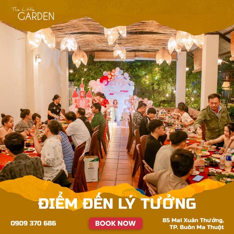 The Little Garden - Nhà Hàng Sân Vườn 85 Mai Xuân Thưởng