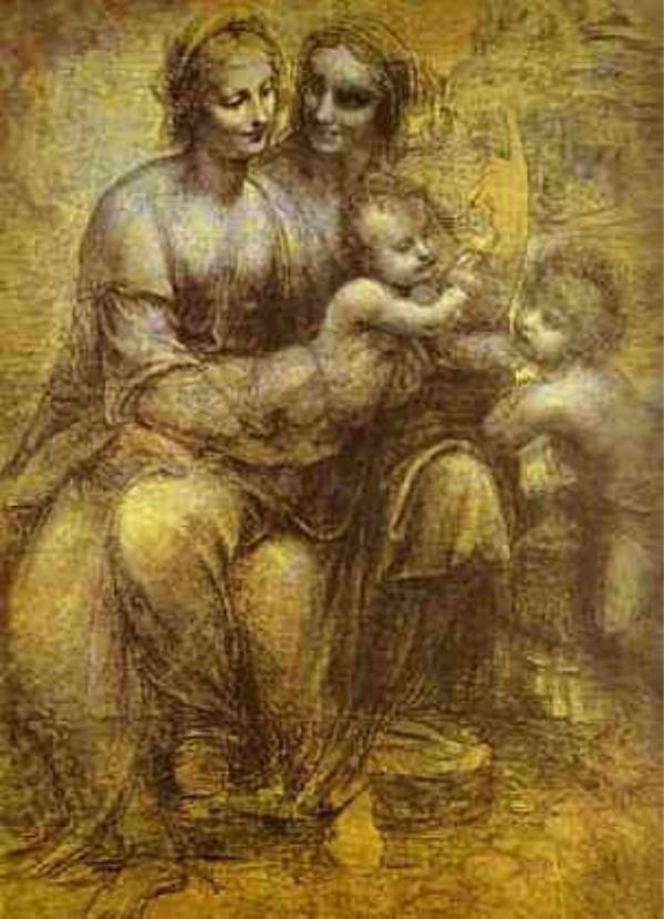 The Virgin and Child with St Anne and St John the Baptist