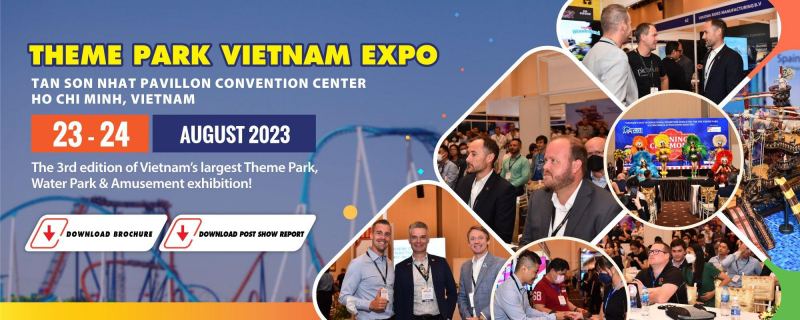 Theme Park Vietnam Expo 2023 - Triển lãm Quốc tế chủ đề Công viên, Công viên nước và Khu Vui chơi Giải trí