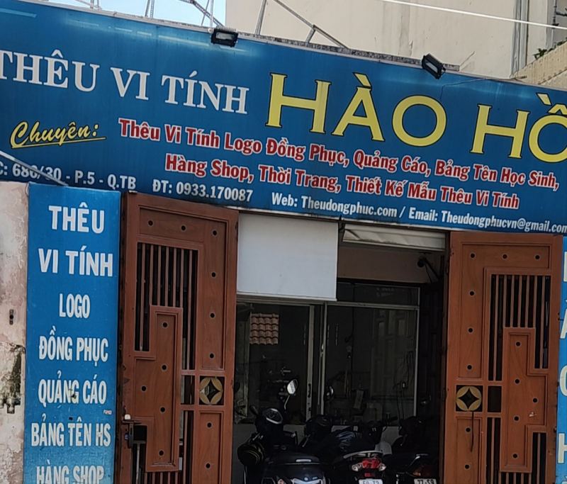 Thêu vi tính Hào Hồ