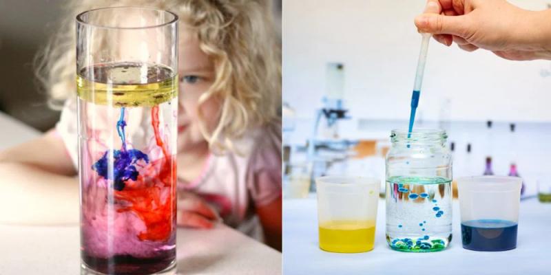 Thí nghiệm khoa học: Khám phá dầu và nước