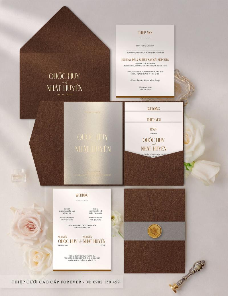 Thiệp cưới cao cấp Forever