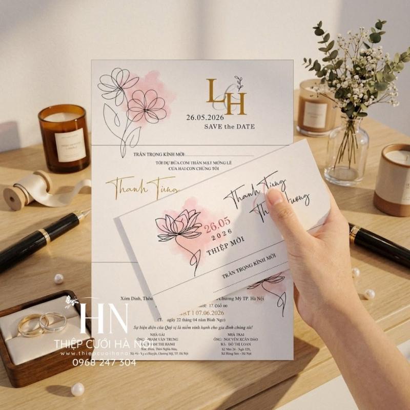 Thiệp Cưới Hà Nội