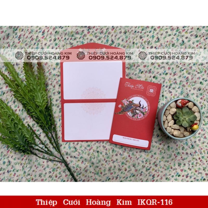 Thiệp Cưới Hoàng Kim