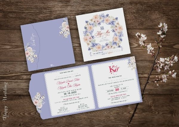 Thiệp cưới Hoàng Kim - Bắc Giang