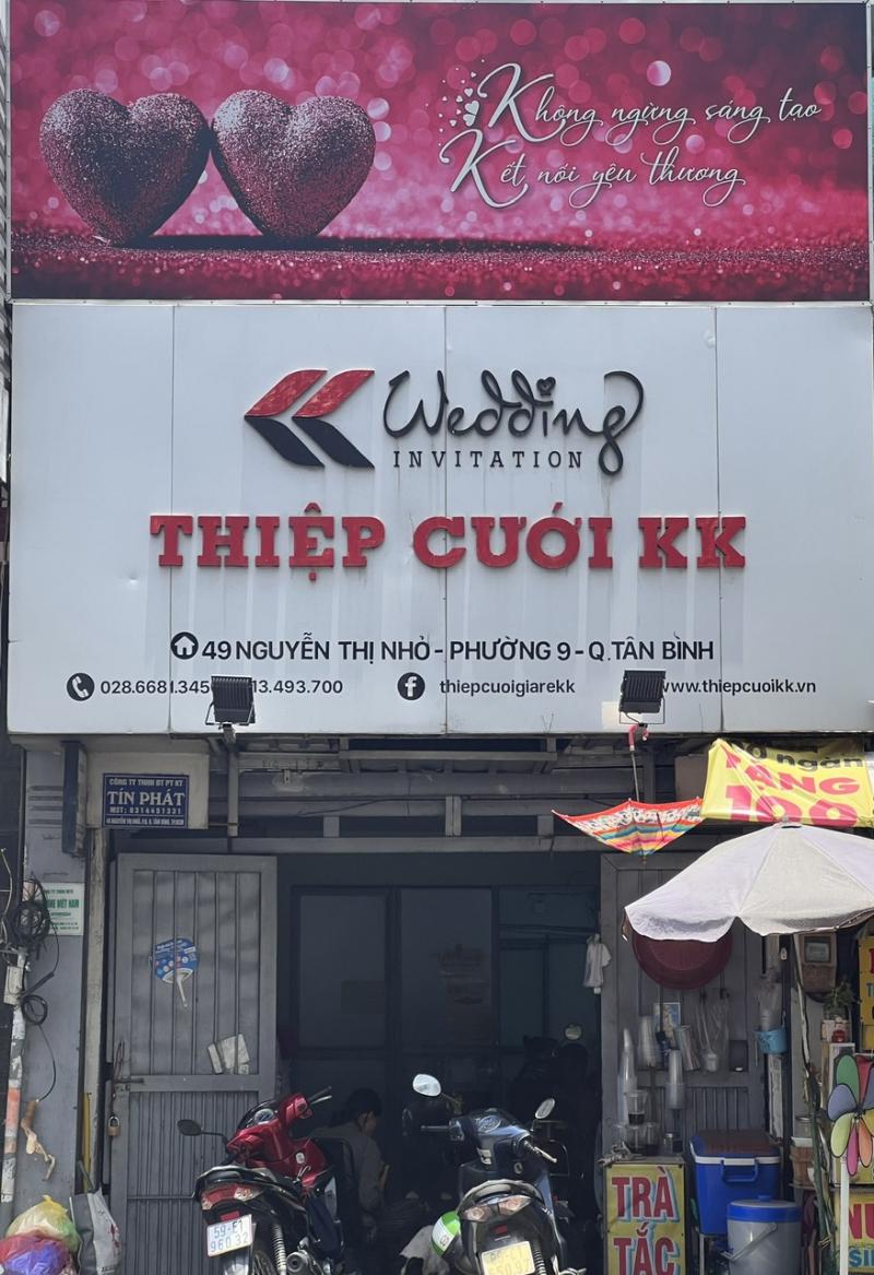 Thiệp cưới KK