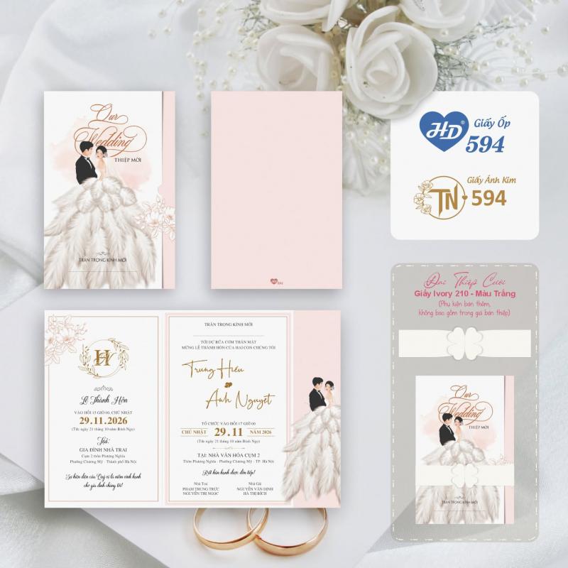 Thiệp cưới Ngọc Anh