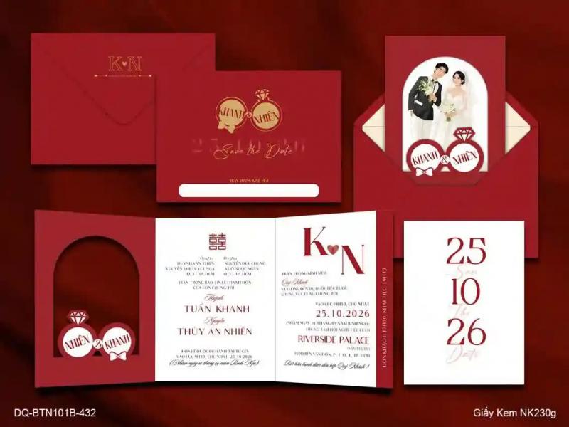 Thiệp cưới Quang Minh Lữ