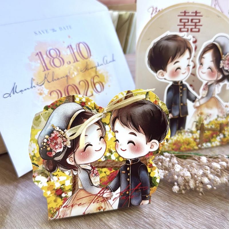 Thiệp cưới Thanh Trúc