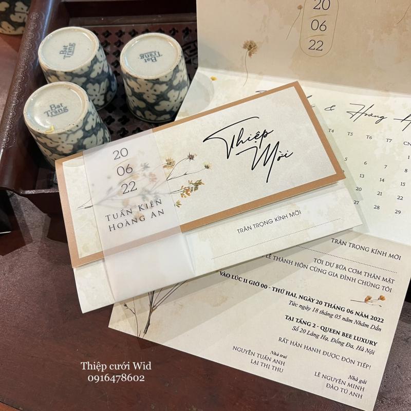 Thiệp cưới WID
