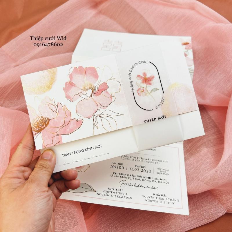 Thiệp cưới WID