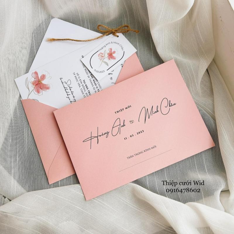 Thiệp cưới WID - Wedding Invitation Design