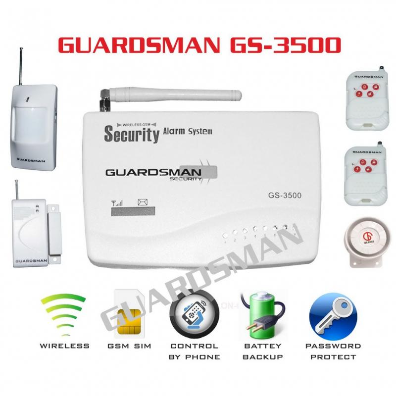 Thiết Bị Chống Trộm Dùng Sim GUARDSMAN GS-3500