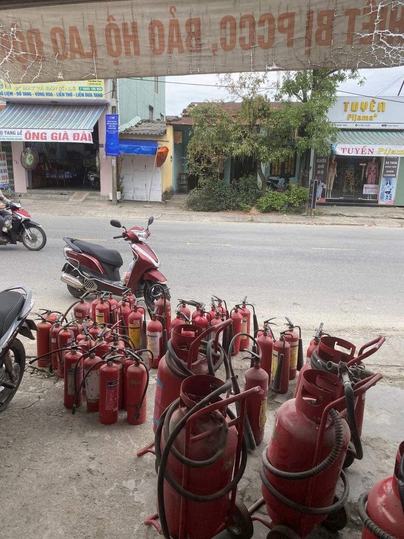 Thiết Bị Phòng Cháy Chữa Cháy Điện Bàn