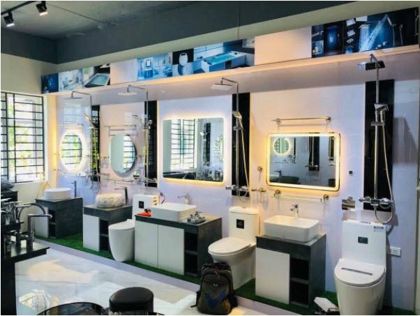 Showroom thiết bị vệ sinh Thuận Hải