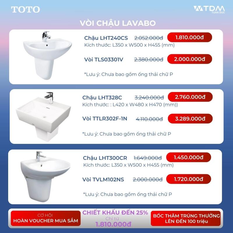 Thiết bị vệ sinh Tuấn Đức - TDM