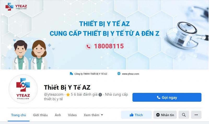 Fanpage của Thiết bị Y tế AZ