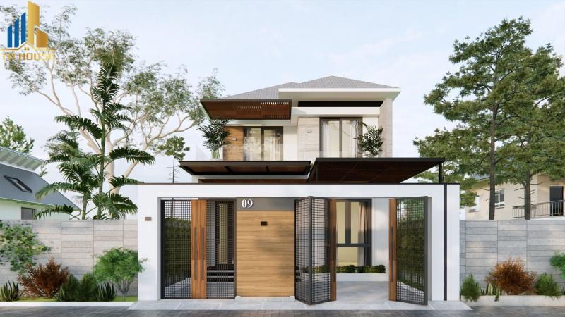 Thiết kế nhà đẹp Kiến trúc TP House