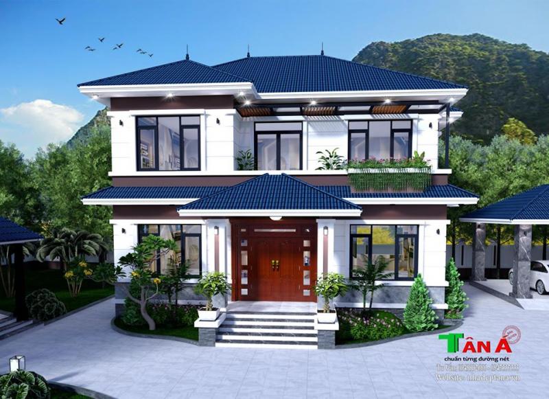 Thiết kế nhà đẹp Tân Á