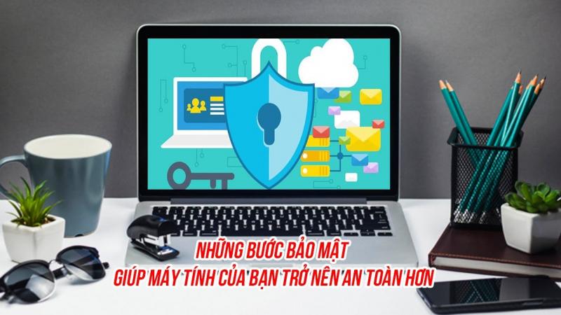 Thiết lập bảo mật cho máy