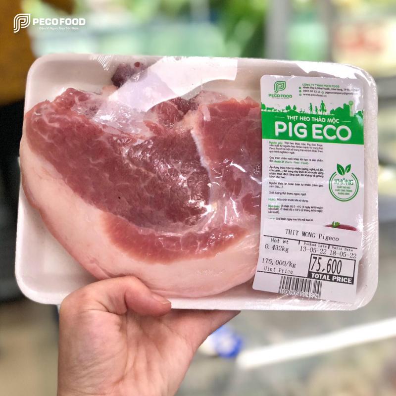 Thịt heo sạch thảo mộc Pig Eco
