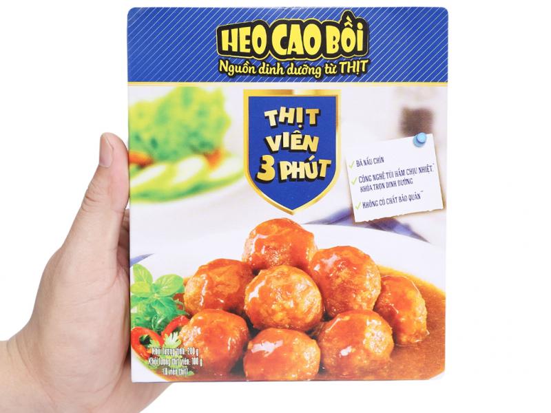 Thịt heo viên Masan