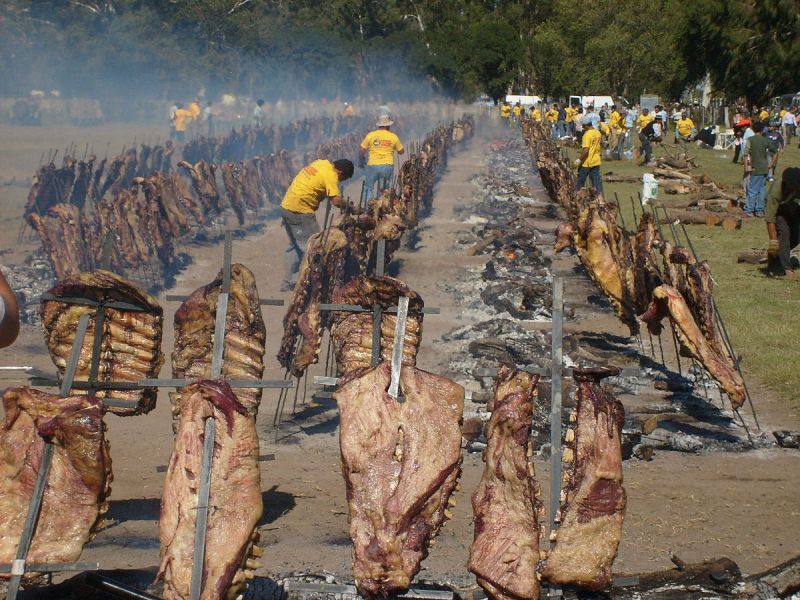 Thịt nướng ở Asado