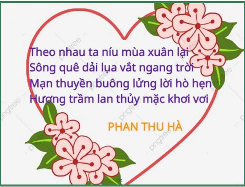 Thơ hay Valentine's day